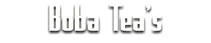 Boba Tea's